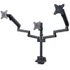 Support de Bureau - StarTech - 3 Écrans 27 - VESA 75x75/100x100 - Bras Réglable - Ergonomique