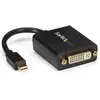 StarTech.com Startech Adaptateur Mini DisplayPort vers DVI MDP2DVI Noir 0,13 m TU
