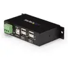 StarTech.com Concentrateur USB 2.0 industriel à 4 ports - STARTECH - Montage mural / sur rail DIN
