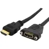 StarTech.com Câble HDMI standard à montage sur panneau de 91 cm - F/M