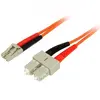 StarTech.com Câble fibre optique LC/SC duplex 50/125 - 2 m