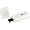 Carte son externe USB vers audio stéréo - Adaptateur audio stéréo - Neuf