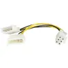 StarTech.com Adaptateur d'alimentation 2x Molex vers PCI-E 6 pins