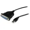 StarTech.com Câble USB 2.0 / DB25 (port parallèle) - 1,8m