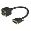 StarTech.com Startech Câble Vidéo Numérique DVI-D DVISPL1DD            Noir 0,3 m TU