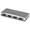 StarTech.com Hub série RS232 à 4 ports - Adaptateur USB vers 4x DB9 RS232 alimen