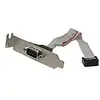StarTech.com StarTech DB9 Male avec plaque support vers IDC 10 Femelle
