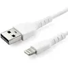 StarTech.com Câble Lightning vers USB renforcé de 1 m - Certifié Apple MFi - Bla