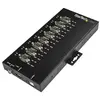 StarTech.com Hub industriel USB vers série RS232 / RS422 / RS485 à 8 ports avec
