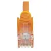 STARTECH Câble réseau Cat5e UTP sans crochet - 7 m Orange - Cordon Ethernet RJ45 anti-accroc - Câble patch