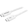 StarTech.com Startech TBLT34MM50CW Cable Thunderbolt 3 USB-C Macho/Macho 50cm Blanco
