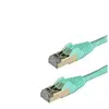 StarTech.com 6ASPAT50CMAQ câble de réseau Turquoise 0,5 m U/FTP (STP)