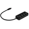 StarTech.com Startech Hub Usb C/a 4 Port Individual On/off Switches