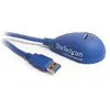StarTech.com Rallonge StarTech USB-A vers USB-A femelle coudé 5 Gbit/s - 1,5 m - Bleu