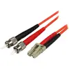 Câble Fibre Optique Duplex Multimode 50/125 OM2 LC - ST - LSZH - 1 m - STARTECH