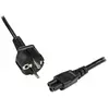 StarTech.com Câble d'Alimentation en Trèfle (PC Portable) 2 m - Schuko CEE7 vers