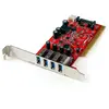 StarTech.com Startech Carte Pci Usb 3.0 4 Ports Avec Alimentation Sata