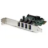 StarTech.com Carte contrôleur PCI-E LP (4 ports USB 3.0)