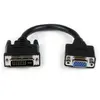 StarTech.com Startech Câble DVI-I vers VGA DVIVGAMF8IN          Noir 0,2 m TU