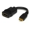 StarTech.com Câble mini HDMI / HDMI (M/F) Haute vitesse - 12 cm