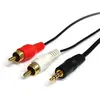 StarTech.com Câble audio stéréo de 1 m - Mâle 3,5 mm vers mâle 2 x RCA