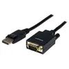 StarTech.com Câble adaptateur DP à VGA - STARTECH - 1,8 m - Résolution 1920 x 1200 - Mâle/Mâle - Noir