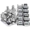 StarTech.com Vis et Ecrous Cages M6 pour Rack ou Armoire Serveur - STARTECH - Kit de vis pour rack
