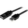 Câble Répéteur USB 15 m - STARTECH.COM - Rallonge USB Actif - Noir