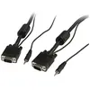 StarTech.com Startech MXTHQMM15MA Cable Coaxial VGA de Alta Resolución con Audio HD15 Macho/Macho 15m