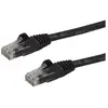 StarTech.com Startech Cable de Red Ethernet sin Enganches Cat 6 50cm Negro