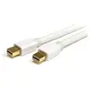 StarTech.com Câble Mini DisplayPort 1.2 - STARTECH - M/M - Mini DisplayPort 4K - Blanc - 2 m