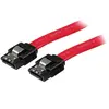 StarTech.com Câble sata / sata, avec verrouillage, 20 cm, Rouge (LSATA8) - Startech
