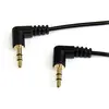STARTECH Câble audio stéréo Slim 3,5 mm à angle droit de 90 cm - M/M -...