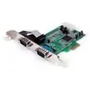 Startech Carte D´extension Pci-e 2 Ports Pcie Rs232 Uart 16650
