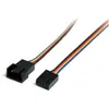 Startech Cable de Extensión para Ventilador 4 Pines Macho/Hembra 30cm