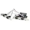 Carte PCI Express 4 Ports DB-9 RS232 - StarTech.com - PEX4S553 - UART 16550