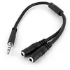 StarTech.com Adaptateur casque/micro sur port Jack 3.5 mm