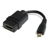 StarTech.com Adaptateur micro HDMI vers HDMI 1.4 - 4K 30Hz - M/F - 13 cm
