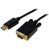 StarTech.com Adaptateur DisplayPort vers VGA StARTECH DP2VGAMM6B (1,8 M) Noir 1,8 m 