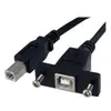 StarTech.com STARTECH Câble USB Montage sur Panneau B Femelle vers B Mâle - 91 cm