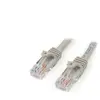 Startech 45PAT2MGR Cable de Red Cat5e RJ-45 sin Enganche Patch Snagless 2m Gris
