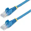 StarTech.com Câble réseau Cat5e UTP sans crochet de 3m - STARTECH - Bleu - Anti-accroc