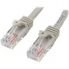 StarTech.com Startech 45PAT1MGR Cable de Red Cat5e UTP Patch Snagless RJ-45 Sin Enganche 1m Gris