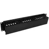 StarTech.com Startech Étagère Cmduct2u Conduit Horizontal Pour Les Doigts 2 Unités