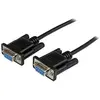 Câble Null Modem série DB9 RS232 - STARTECH.COM - 1 m - Femelle / Femelle - Noir
