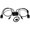 StarTech.com Switch KVM USB VGA à 2 ports - Commutateur KVM alimenté par USB ave