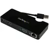StarTech.com Startech Mini Estación de Conexión USB 3.0 a HDMI/VGA/Ethernet