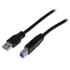 StarTech.com Startech Câble USB A vers USB B USB3CAB1M            Noir TU
