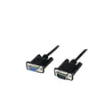 Câble Null Modem Croisé Série RS232 DB9 - STARTECH - 1 m - Noir