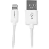 StarTech.com Câble Apple Lightning vers USB pour iPhone, iPod, iPad - 1 m Blanc